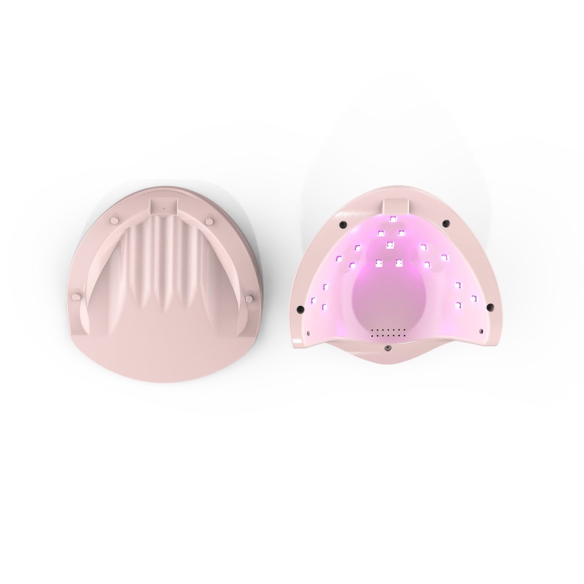 UV LED for Gel Nails,Display with 3 Timer LED Nail Lamp,30/60/120s 3Timer for All Gel Polish,Over-Temperature Protection, Smart Sensor Larger Chamber with Removable Base image 4